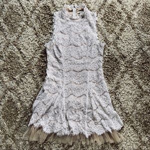 { Francesca’s } White Lace Dress